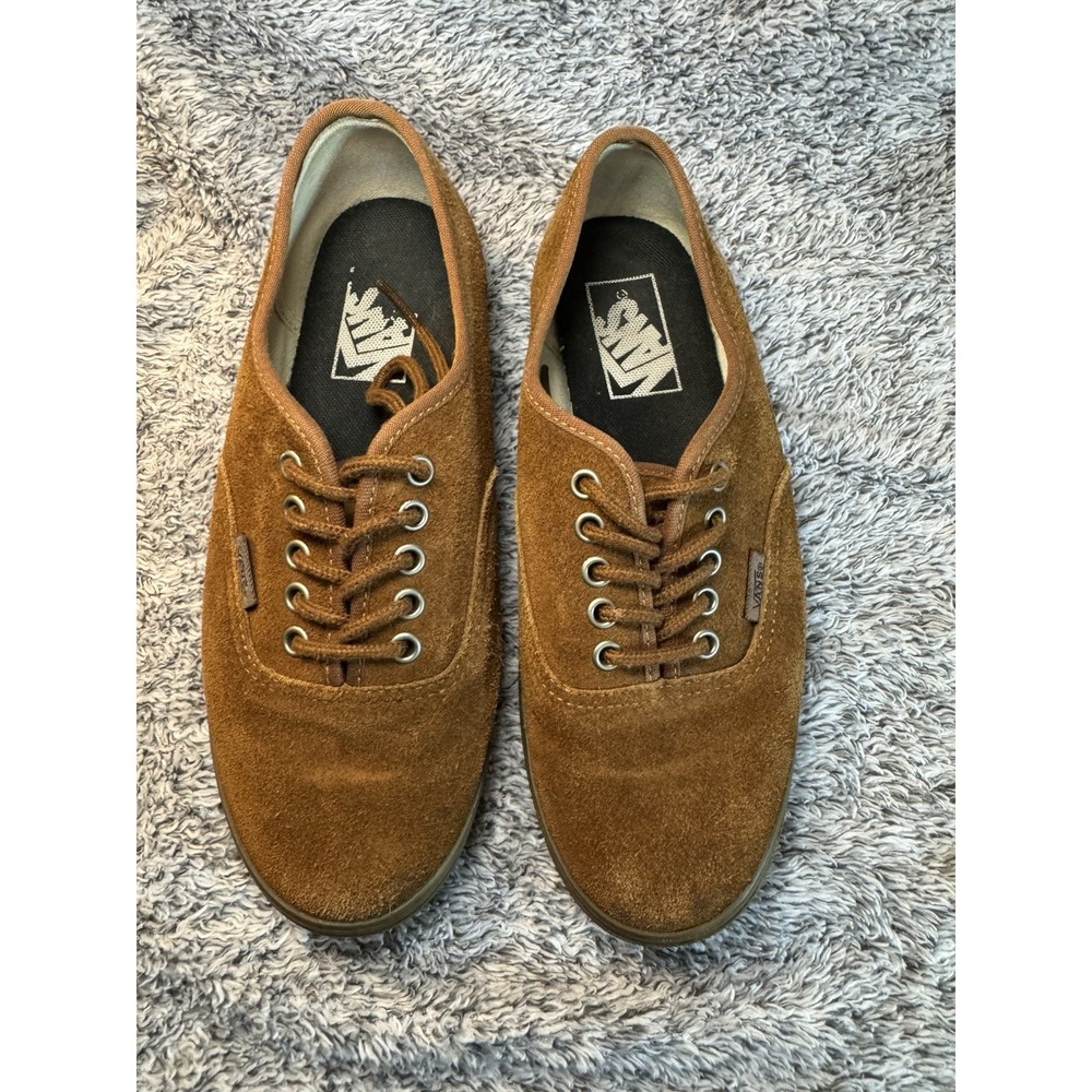 Vans Chukka Low Chipmunk Brown Tie Loafers Boy's 4.5 - Picture 4 of 9